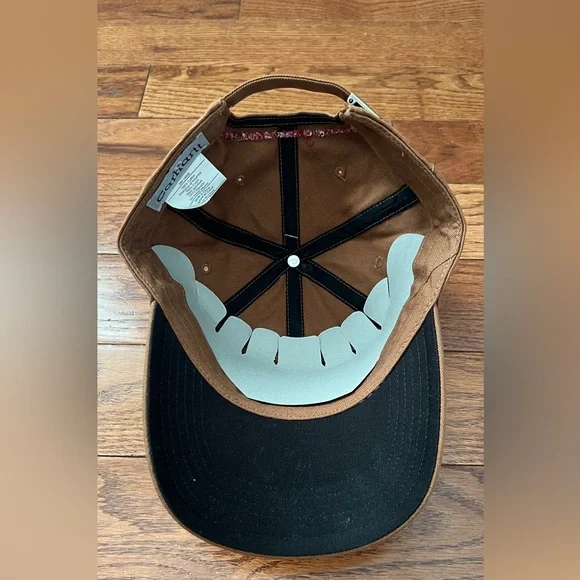 NWT- Vintage-Carhartt Since 1889 Embroidered Canvas StrapBack 2007  Hat - Picture 6 of 10